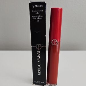 Giorgio Armani Lip Maestro Intense Velvet Color In Sultan 405 6.5ml